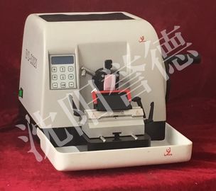 China 60VA pathologie Roterende Microtome, Semi Automatische Microtome 60mm Verticale Specimenslag leverancier