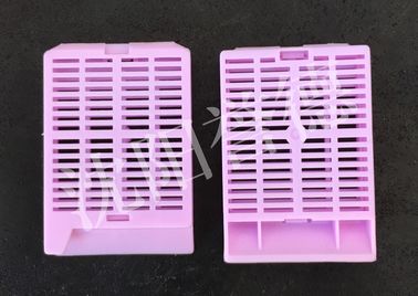 China Purpere Plastic Histologiecassette, de Beschikbare Cassettes van de Weefselverwerking leverancier