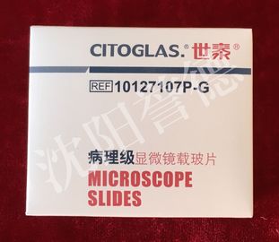 China De vierkante Dia&#039;s van de Biologiemicroscoop zonder Enige Blaar of ontsieren 75mm × 25mm fabriek